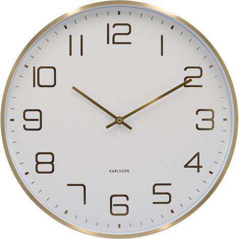 Wanduhr ELEGANCE GLOW, Ø 40 cm (1/4)