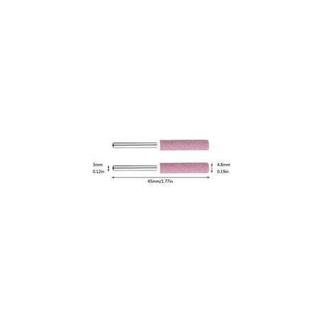 Lot de 12 pierres à aiguiser pour tronçonneuse 4,8 mm (1/4)