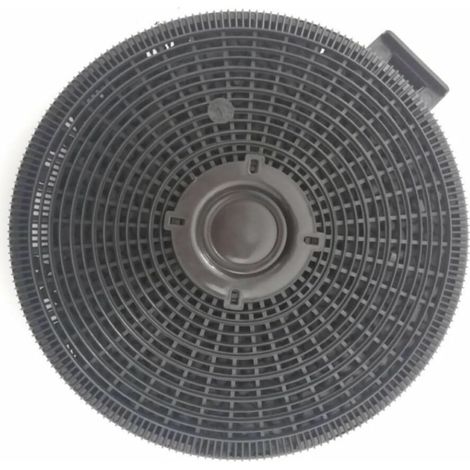 Filtro Carbón Activo Campana Ø 190x35mm  Original 61801262  Recambio Antiolor para Modelo DB1 60  Filtro Recirculación