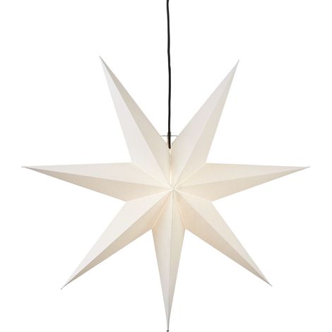 Hängeleuchte Stern -Frozen', weiß, Ø 70cm (1/5)
