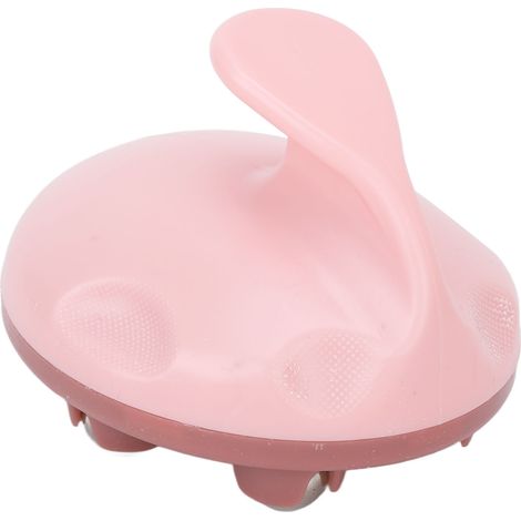 Masseur portatif à 7 billes rotatives à 360° en acier ABS, compact et portable, pour un massage relaxant (rose). (1/5)
