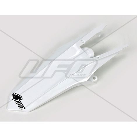 Parafango posteriore UFO per Husqvarna TE/FE 125/250/300/350/450 '15-'16 bianco