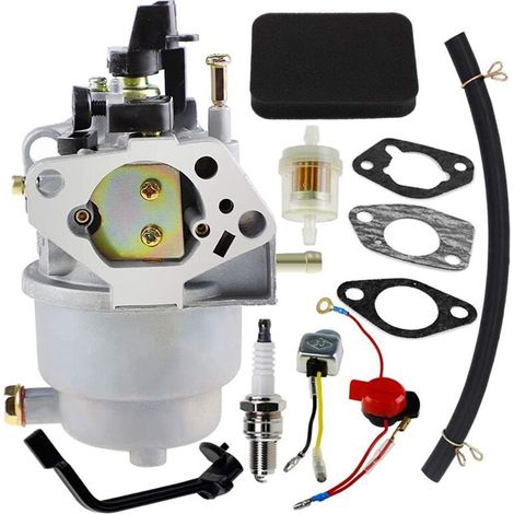 Kit carburateur pour générateur Generac GP5000 GP5500 GP6500 0J58620157 5 kW 5,5 kW 6,5 kW 389 cm³ 0G8442A111 avec filtre à air