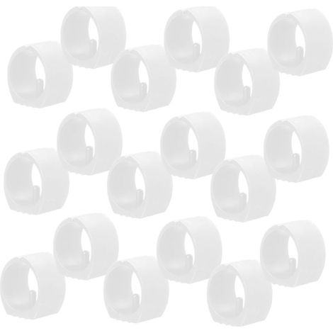 Clips de fixation en forme U pour pieds meubles, lot 20, protections antidérapantes 32 mm (1/5)