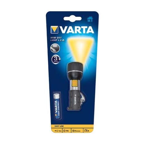 TORCIA LED MINI DAY LIGHT VARTA - LED 1 1XMINI STILO AAA INCLUSA- 2 confezioni