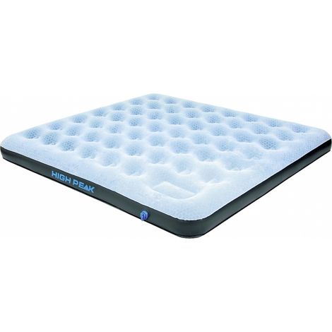 High Peak Air bed King Comfort Plus 40027, Luftbett ,hellblau/braun
