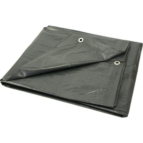 Bâche 4x8m extra épaisse/grise 120G(4) (1/2)