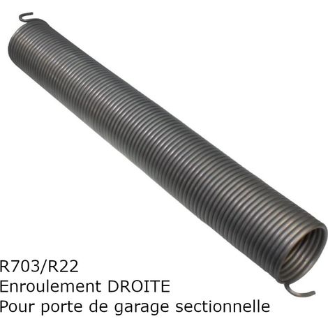 Ressort de torsion pour porte de garage sectionnelle, numéro R703/R22 - HORMANN