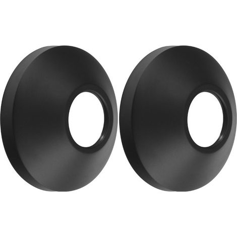Couverture G3/4", 68x25mm, conique, paire, noir mat
