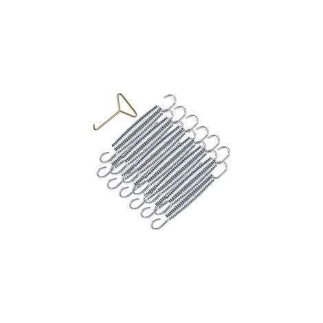10 pcs 5 inch Ressorts de Trampoline de Rechange, Ressorts de Trampoline Robustes, Ressorts de trampoline fitness + 1 Outil de Ressort (1/5)