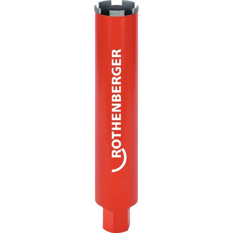 Couronne diamantée DX Haute Vitesse Sèche 1 1/4 pouce D.92mm L.330mm Nombre de segments 5