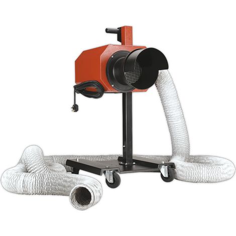 Sealey Exhaust Fume Extractor with 6m Ducting EFS/93 (1/3)