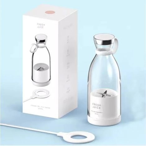 Mélangeur de fruits frais Rechargeable, presse-fruits, bouteille de jus Portable Usb, machine à glace pour Smoothie,Mini mélangeur (1/4)