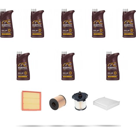 Kit tagliando 4 FILTRI e 8L OLIO compatibile con Ford Transit Custom 2.2 tdci 92kw dal 2012 (1/5)