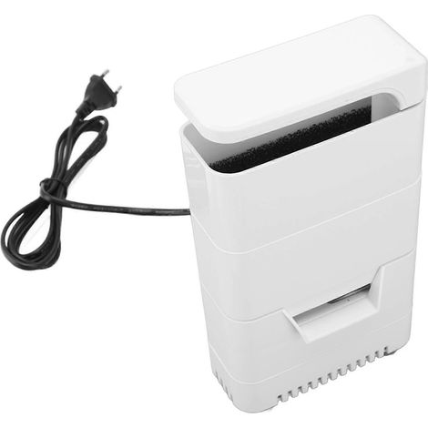 Filtre pour tortues, puissant filtre cascade 3 en 1 à faible niveau d'eau, convient aux tortues et reptiles, 220 V, 15 W (1/5)