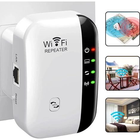 Amplificatore di segnale WiFi da 300 Mbps, ripetitore di segnale wireless, modalità AP/WISP (1/5)