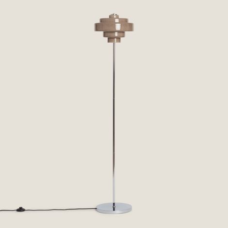 Stehlampe aus Metall und Glas Nova Braun ↑150 cm (1/5)