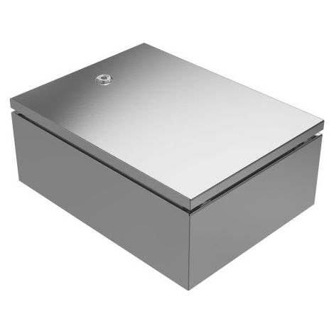 Coffret mural RS PRO en Acier inoxydable 304 Acier, IP66, IP69 ( Prix pour 1 )