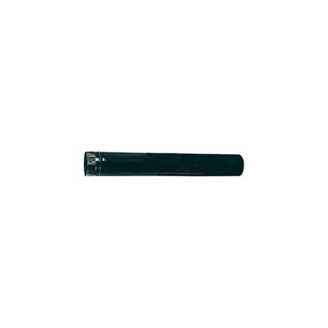 TUBE POÊLE VITRIFIÉ NOIR BOIS - 200X0,8 MM