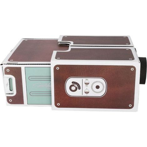 Projecteur Portable - Pour Smartphone Jusqu'à 5,8 Pouces - Grossissement 8x - Pour Projection Murale - Kit Bricolage 2.0 (1/5)