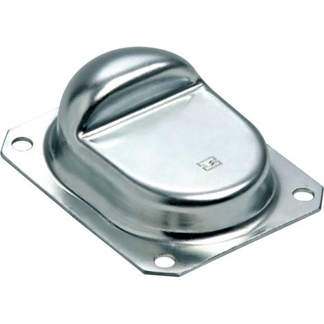 ARRESTO PER CANCELLI A BATTENTE ART. 166  tipo piccolo - mm 120 x 100 - h.42  - COMUNELLO