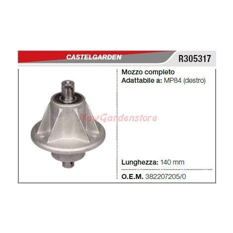 Cubo portacuchillas CASTELGARDEN tractor cortacésped MP84 DX R305317