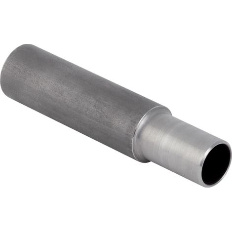 Geberit Mapress Acier C Raccord avec extrémité à emboîter et à souder, DN 40, 12417 (1/2)