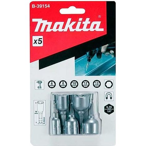 MAKITA B-39154 JEU DE 5 DOUILLES 1/4'' (1/5)