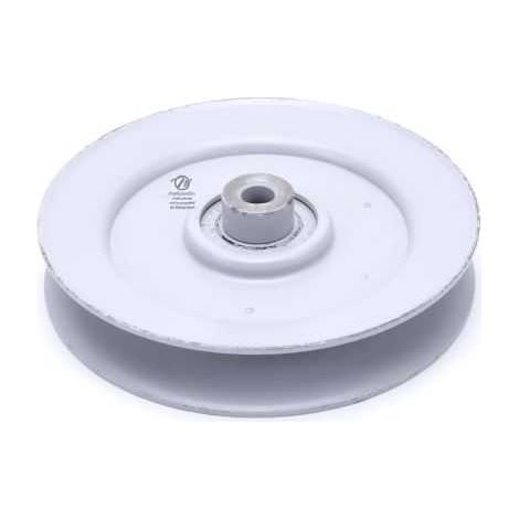 Poulie pour Bunton gorge en V avec roulement renforcé. N° PL8540A. Ø 125 mm. Largeur 24 mm (1/4)