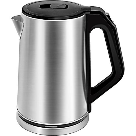 Bouilloire sans fil 2 L, 2200 W, économe en énergie, thermostat réglable de 40 °C à 100 °C, fonction maintien au chaud, sans BPA, arrêt automatique en cas d'ébullition rapide.