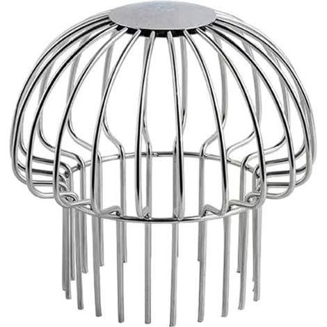 Filtre de gouttière en acier inoxydable pour gouttière, filtre de gouttière, filtre de protection de gouttière (110 mm) (1/5)