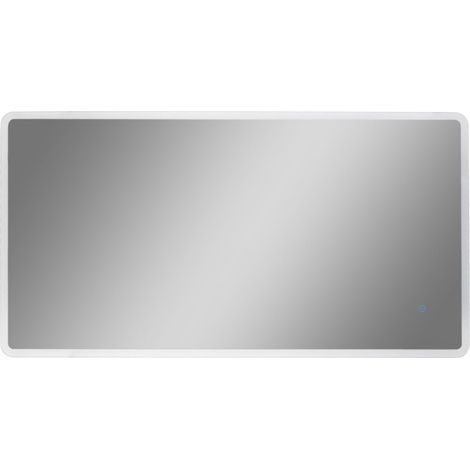 Paco Home Miroir  Maquillage Avec Éclairage Salle De Bain Éclairage Indirect Type 3, Rectangulaire (120x60 cm)
