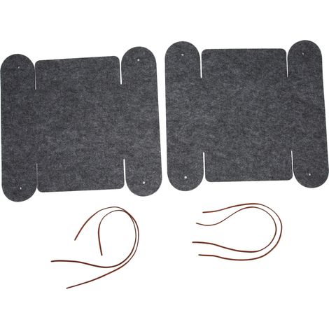 Pliable boîte de rangement en feutre pour bureau, corbeille légère et durable, organiseur pliable pour maison et bureau (1/5)