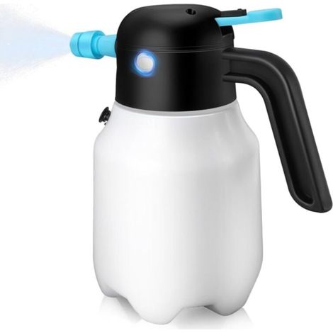 Pulverizador de espuma eléctrico para coche de 1,8 l, lavadora a batería, recargable por USB, generador para limpiar coches. (1/4)