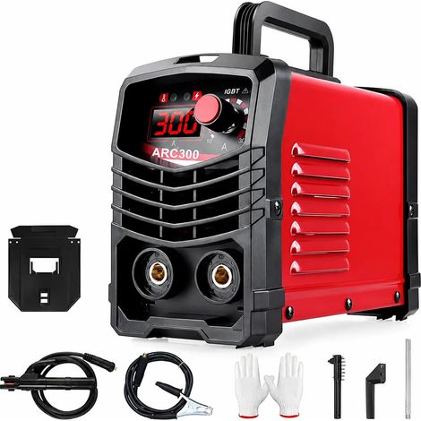 ARC300 220V Portable Stick Welder with LCD for 2.5-3.2mm Rods