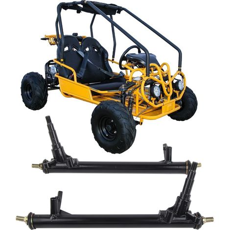 Ein Paar 420 mm lange Lenkwellen ist für Kandi 150cc, 200cc und 250cc Karts geeignet. (1/5)