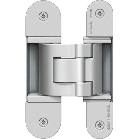 SIMONSWERK Verdecktliegendes Türband TECTUS® TE 311 3D FVZ 40, verkehrsweiß