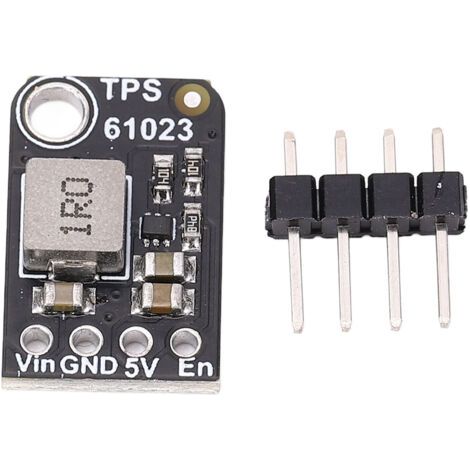Module Boost 5V 1A pour régulateur de tension à puce TPS61023, convertisseur d'alimentation avec en-tête à broches (1/5)