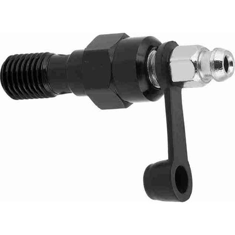 Vis de purge d'étrier de frein maître-cylindre de moto M10x1,0 mm, bouchon anti-poussière noir (1/5)