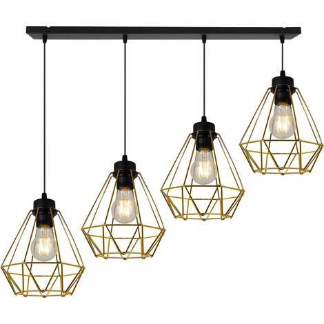 LAMPADA A SOSPENSIONE MODERNA ED ELEGANTE CON PARALUME IN METALLO (1/5)