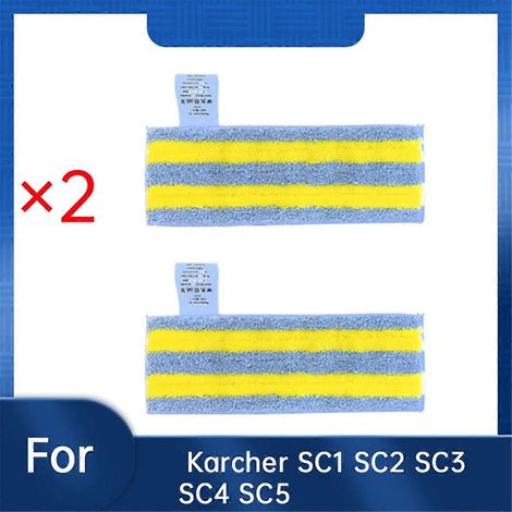 Set mit 2 Mikrofasertüchern zur Dampfreinigung für SC1, SC2, SC3, SC4 und SC5 (1/5)