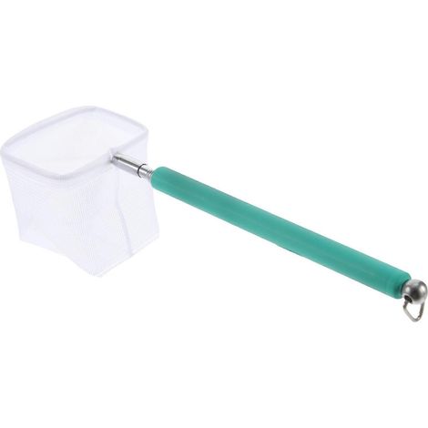 Accessoires pour aquarium - Épuisette télescopique pour l'entretien de l'aquarium (couleur aléatoire) 47 x 6 x 5,5 cm (pêche) - 1 pièce par paquet (1/5)