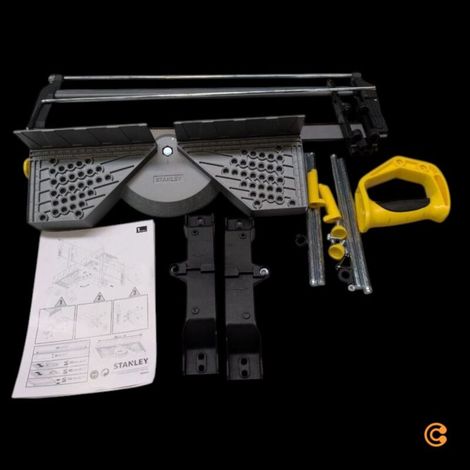 [GEBRAUCHT] B-Ware Stanley Gehrungssäge 560mm Säge Werkzeug Handwerk Präzisionssäge 1-20-800 (1/2)