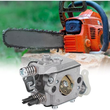 Carburateur de rechange pour tronçonneuse HUSQVARNA 51 / 55, surface anodisée en aluminium (1/5)