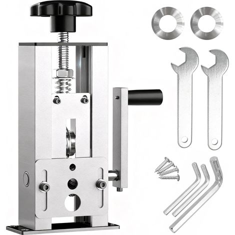 Machine à dénuder électrique / manuelle pour câbles de 1 à 25 mm, pince à dénuder en alliage d'aluminium pour couper les déchets à dénuder (1/5)