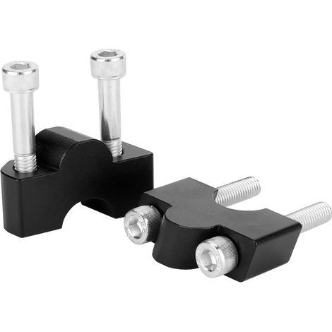 Rehausseurs de Guidon de Moto, Rehausseurs de Guidon de Moto, Pince Fixe Supérieure, Larges de, Adaptateur de, AdaptéS pour Vulcan S 650 VN650 2015-2018 (1/4)