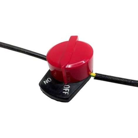 Ein-/Aus-Drehschalter Mechanischer Regler mit Ringkabelschuh und Steckkontakt (1/3)