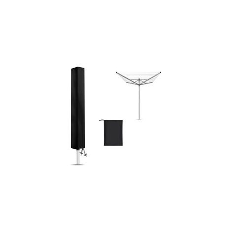 Housse de séchoir à linge extérieur rotatif imperméable – Tissu Oxford 210D – Dimensions 160 x 15 x 15 cm – Résistante aux UV et à la déchirure (1/5)