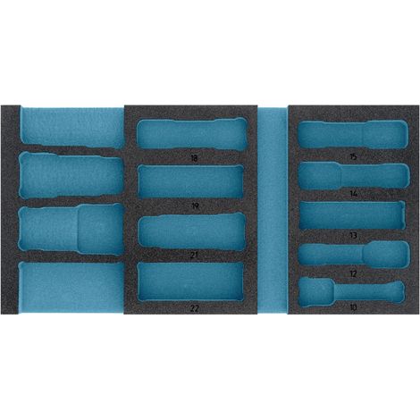 Garniture en mousse souple bimatière 163-459L HAZET (1/2)