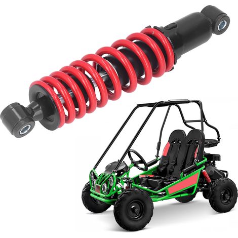 Hinterradstoßdämpfer mit 285 mm Mittenabstand und 5-fach einstellbarer Dämpfung, geeignet für Offroad-Motorräder, Quads und Karts. (1/5)